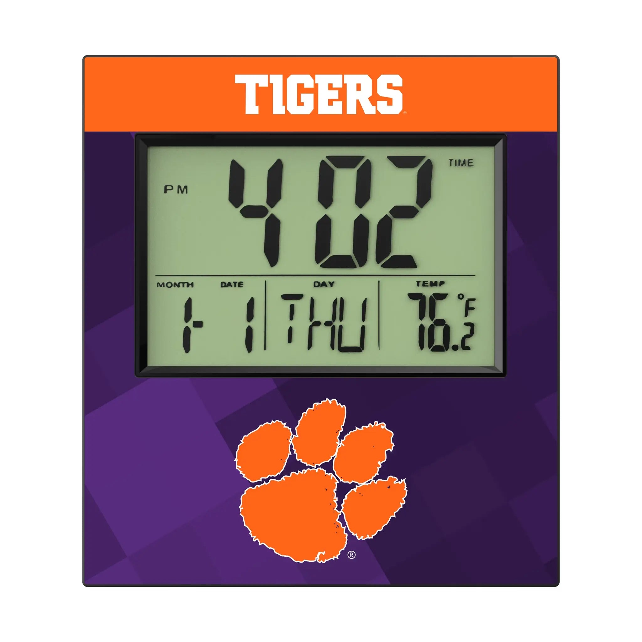 Clemson Tigers Wall Clocks