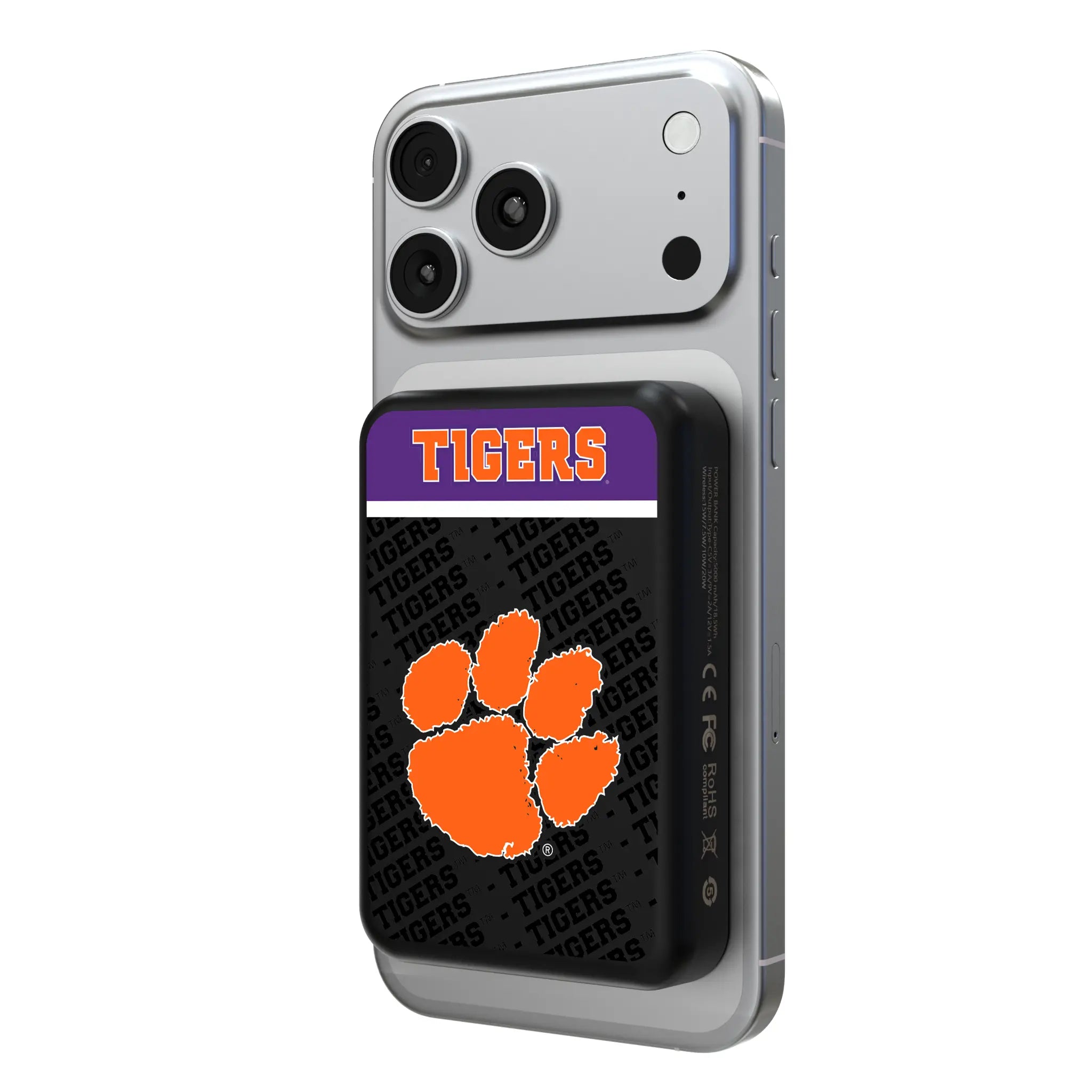 Clemson Tigers Power Banks