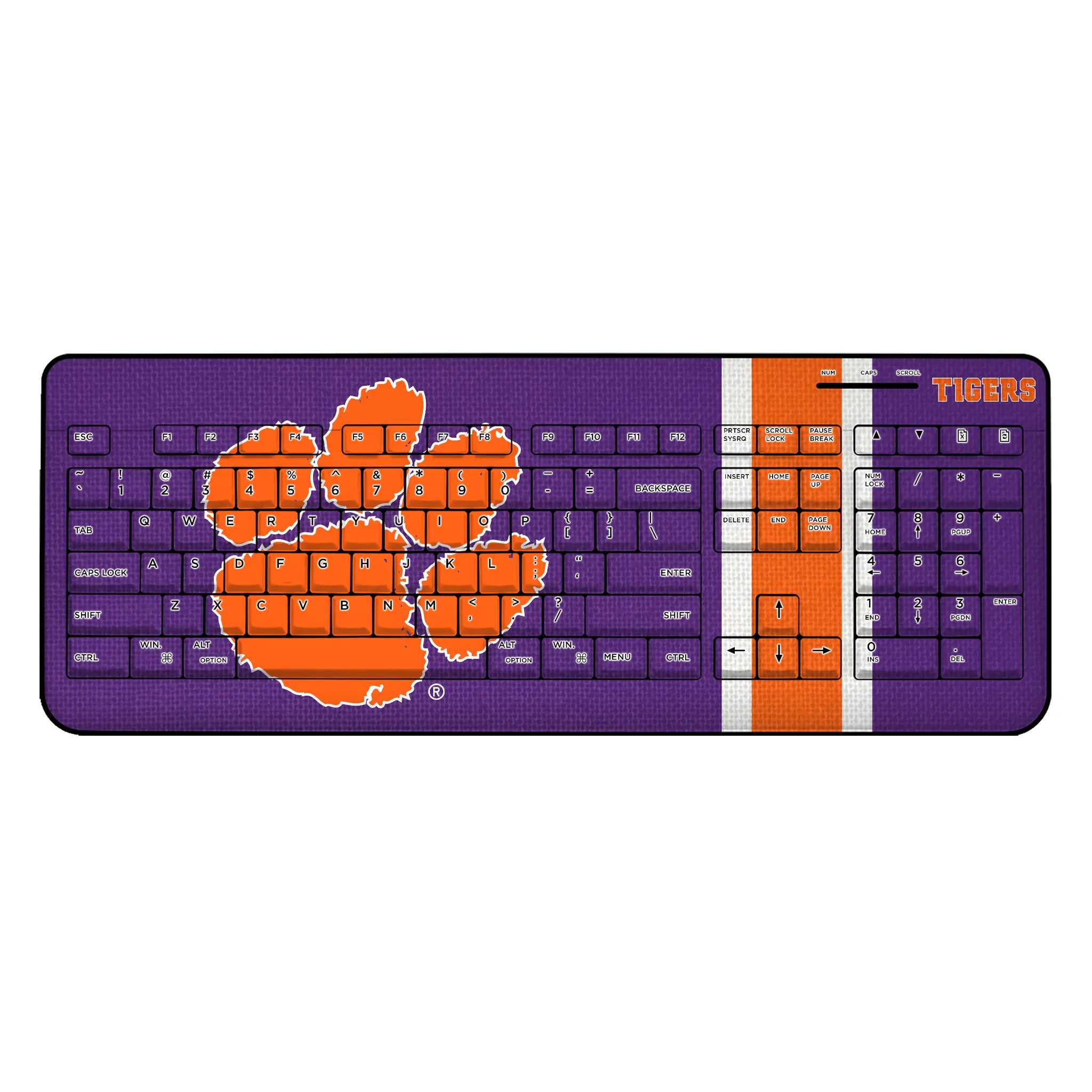 Clemson Tigers Keyboards