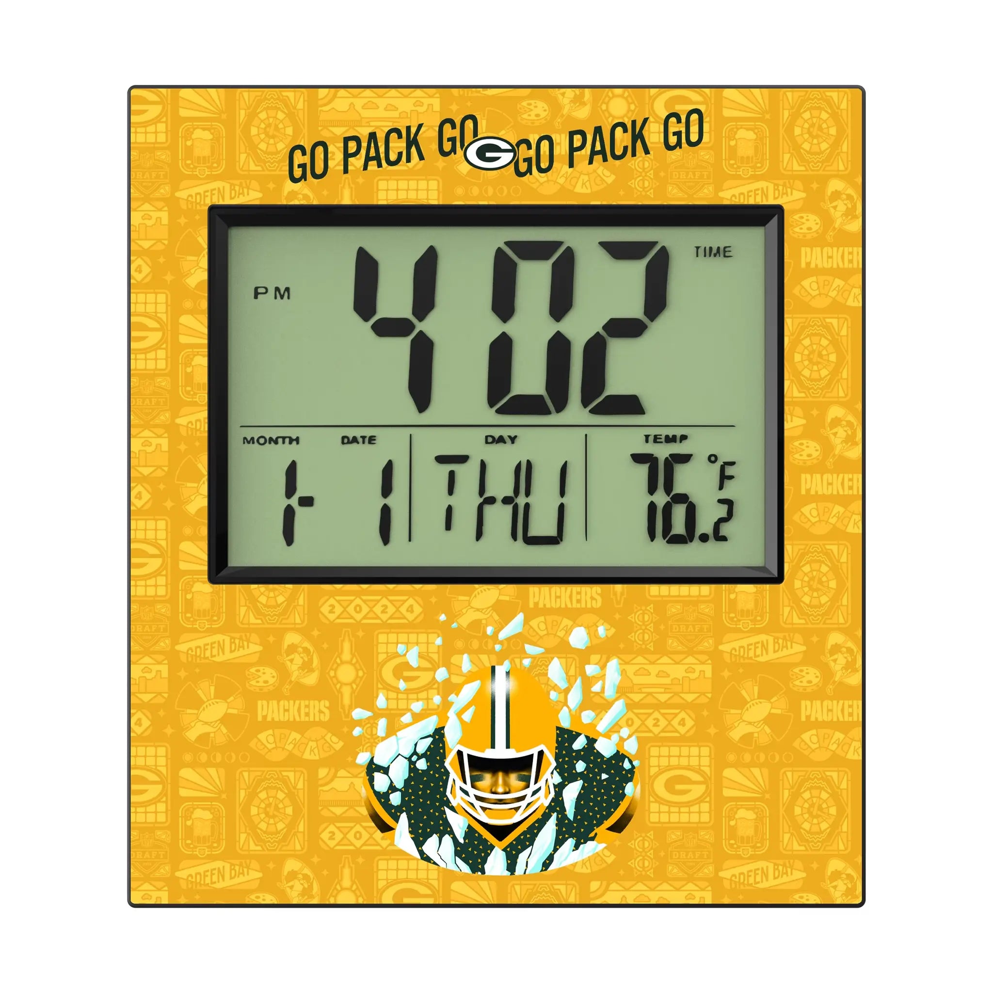 Green Bay Packers Wall Clocks