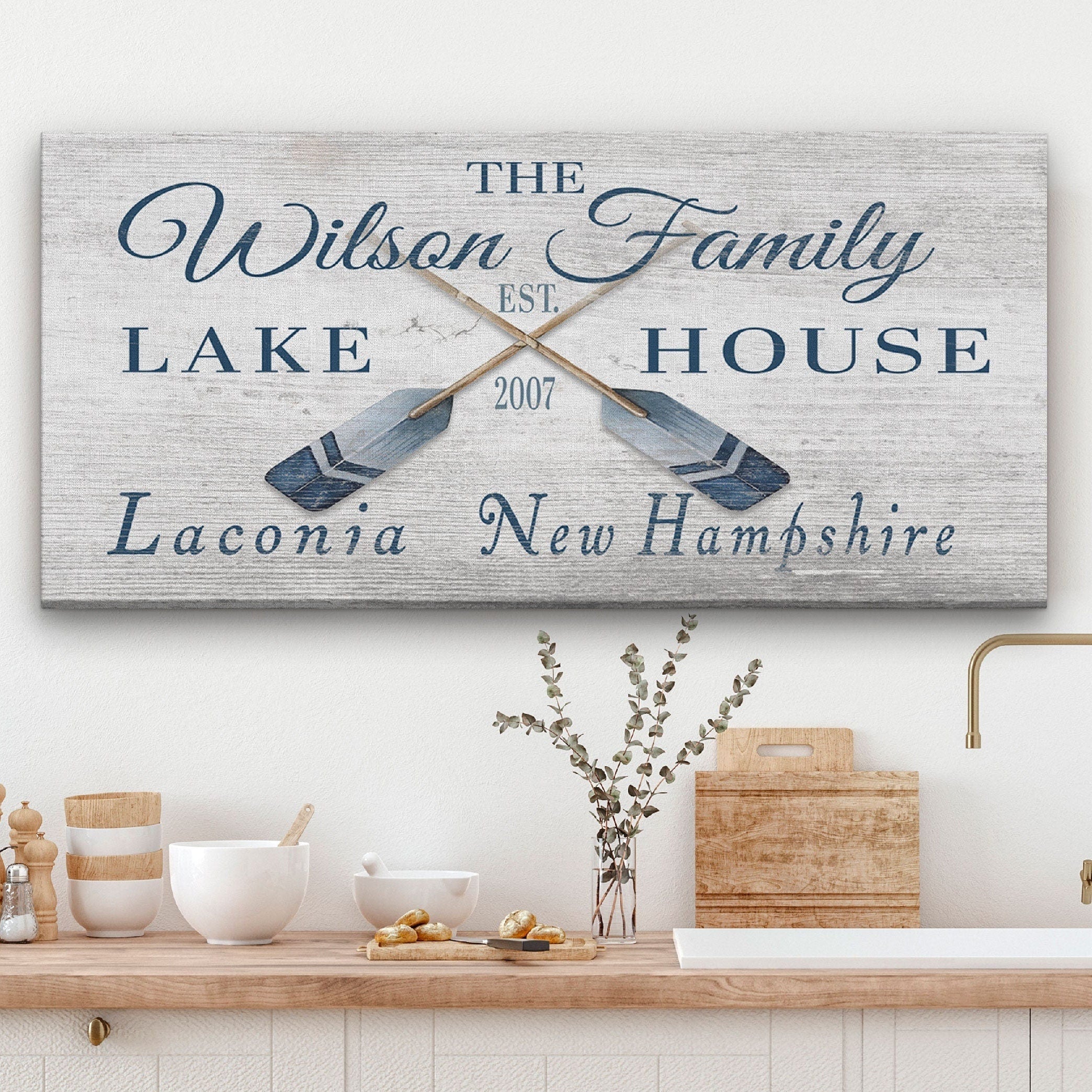 Personalized Nautical Wall Art