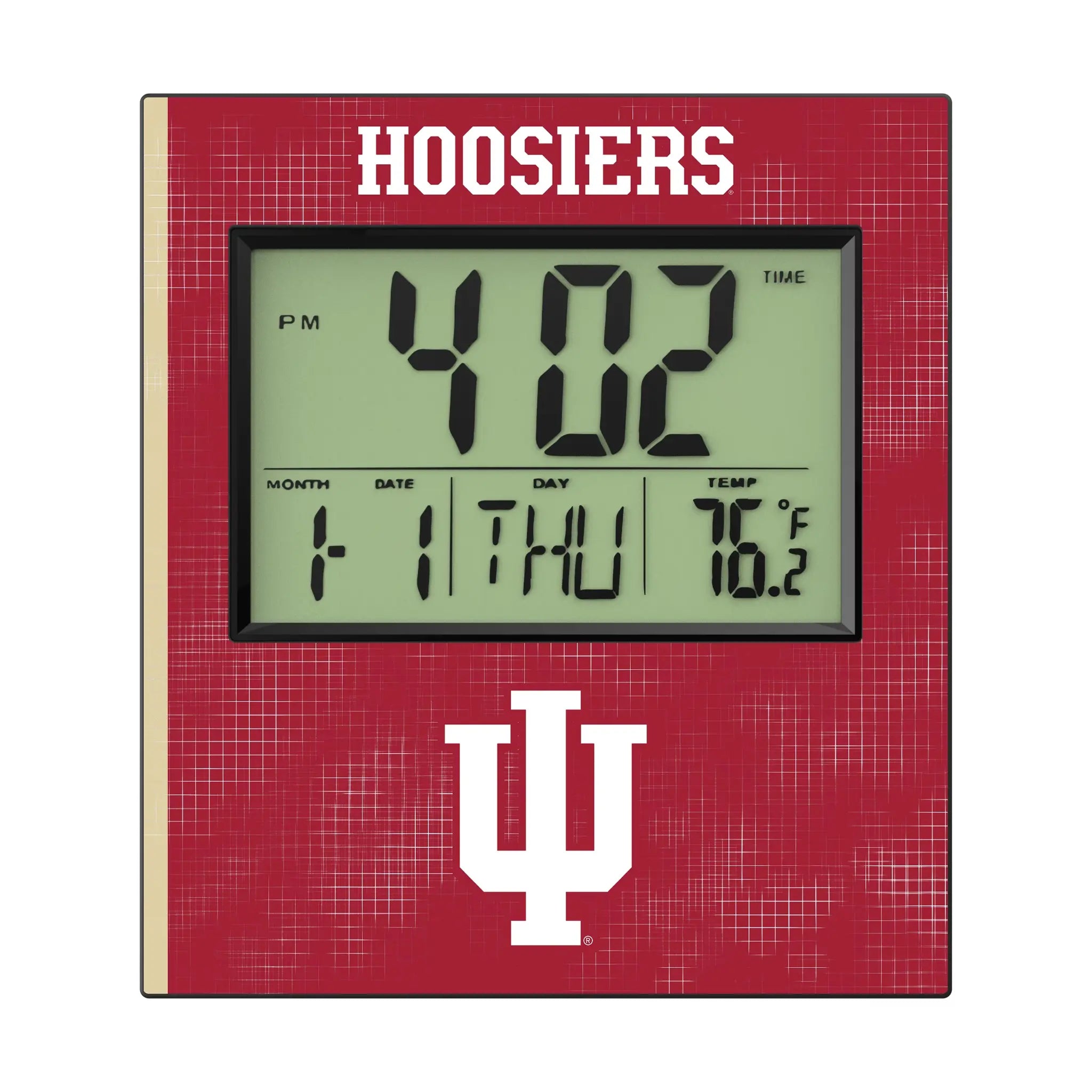 Indiana Hoosiers Wall Clocks