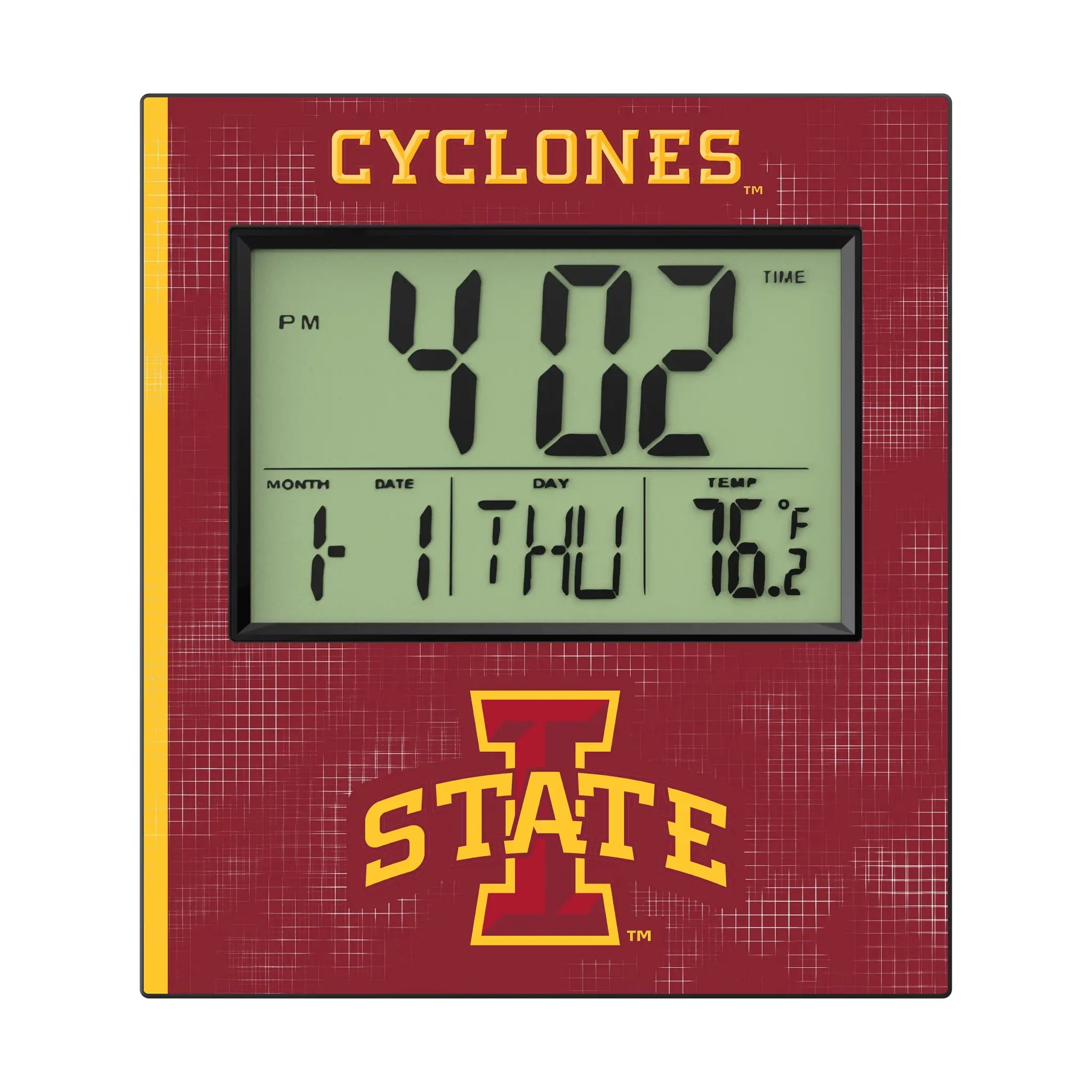 Iowa State Cyclones Wall Clocks