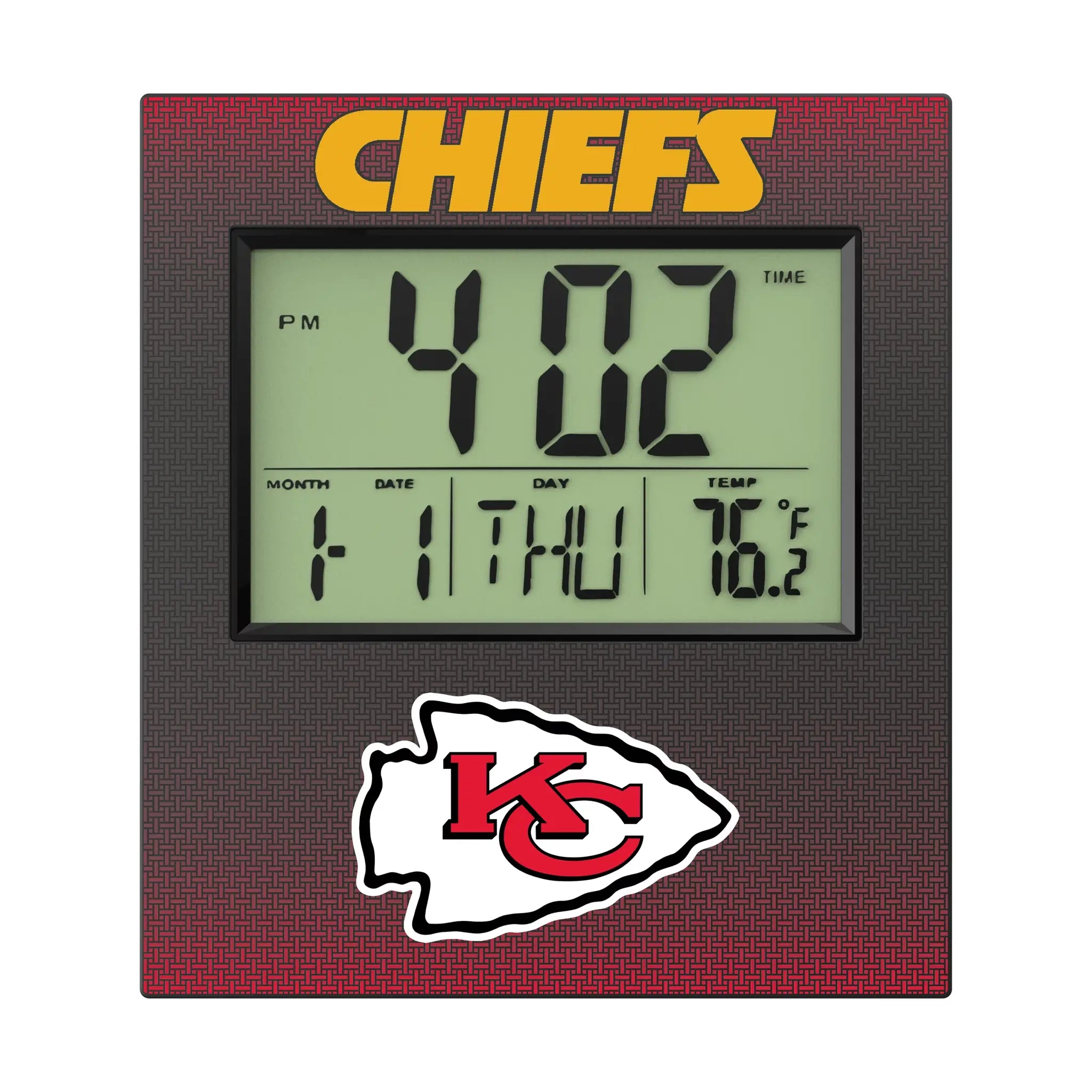 Kansas City Chiefs Wall Clocks