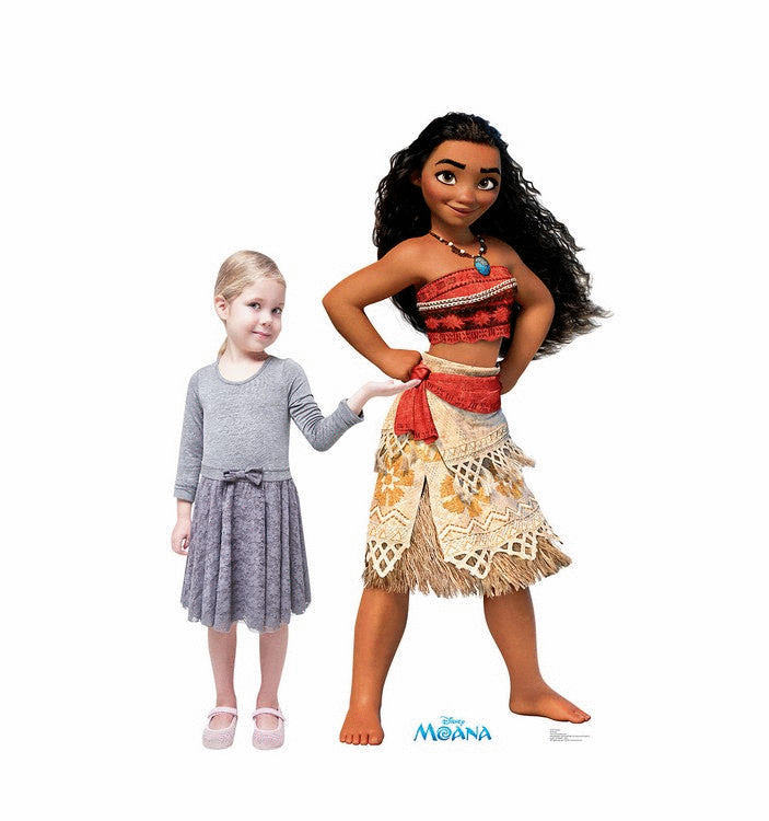 Life Size Moana Standees