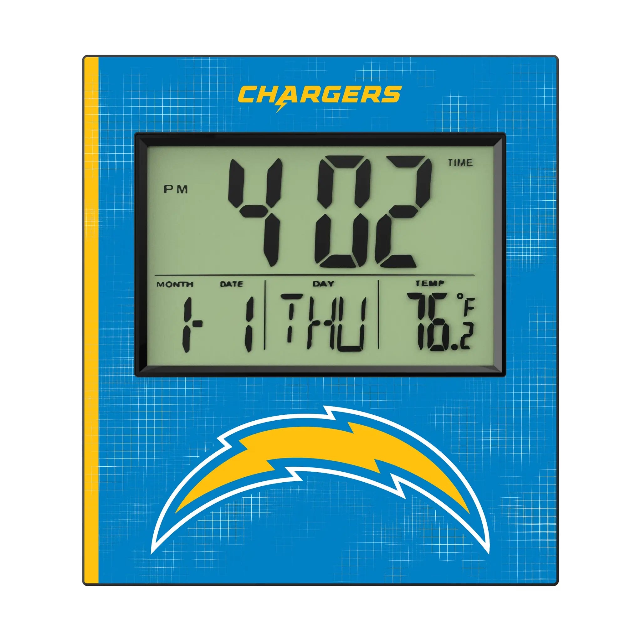 Los Angeles Chargers Wall Clocks