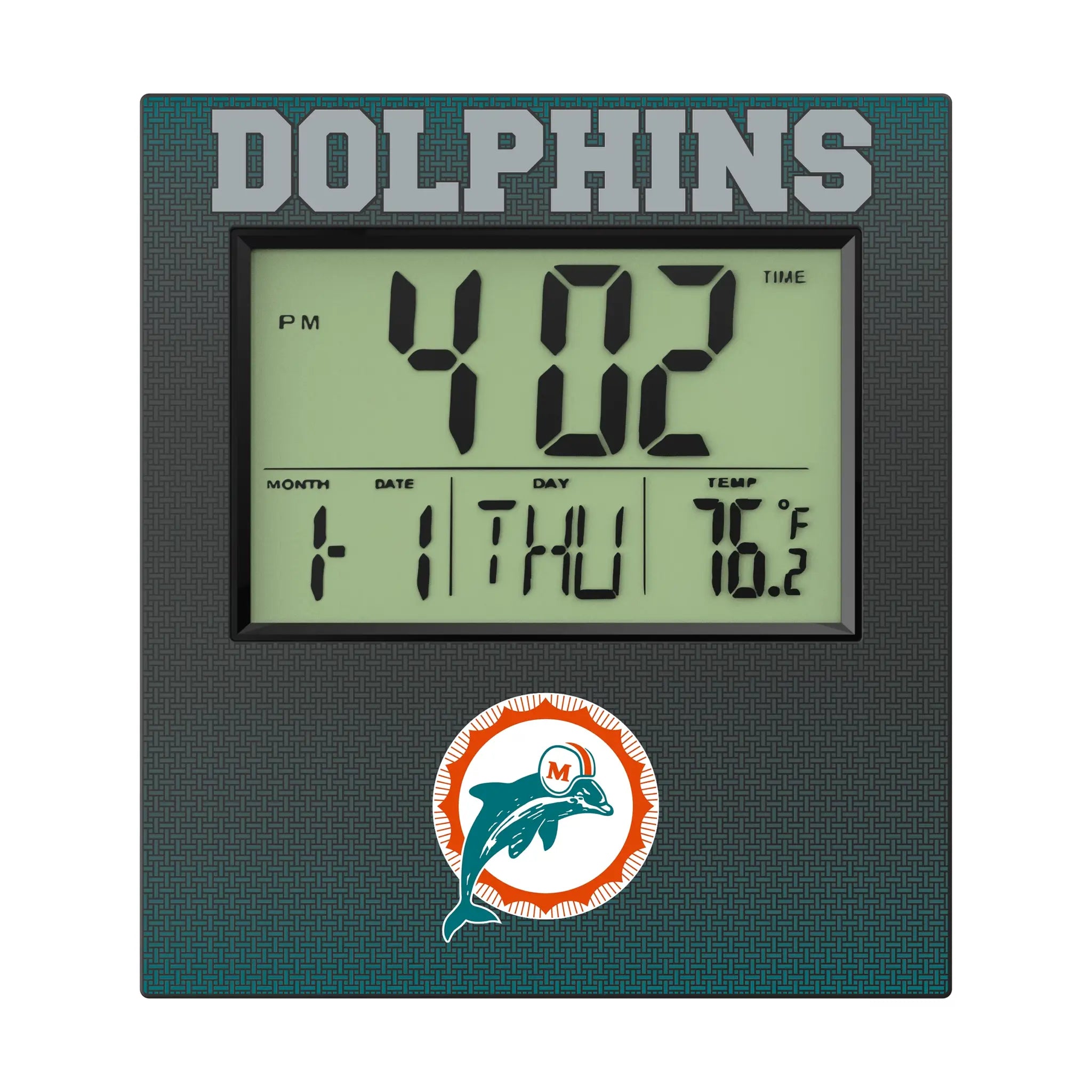 Miami Dolphins Wall Clocks