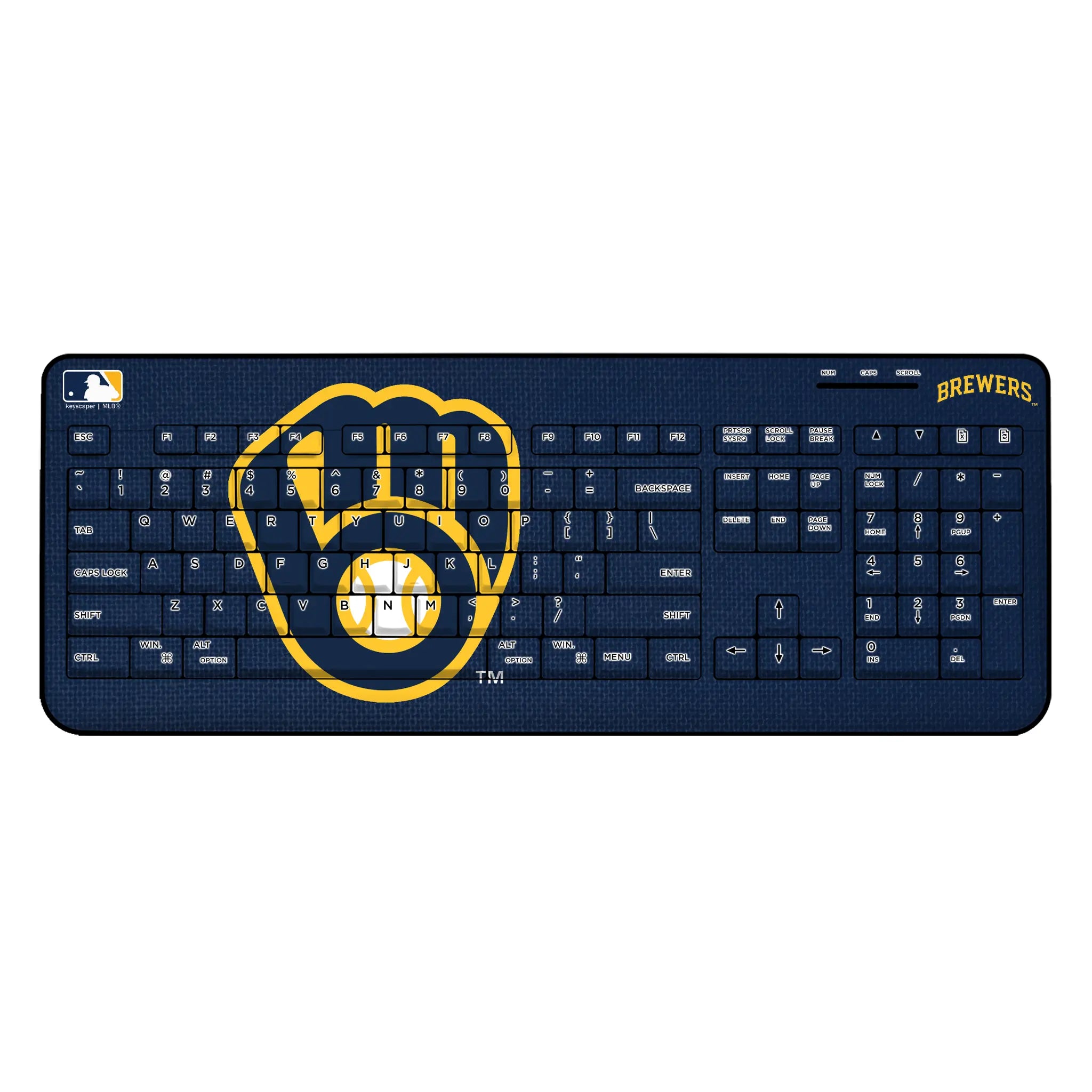 Milwaukee Brewers Keyboards