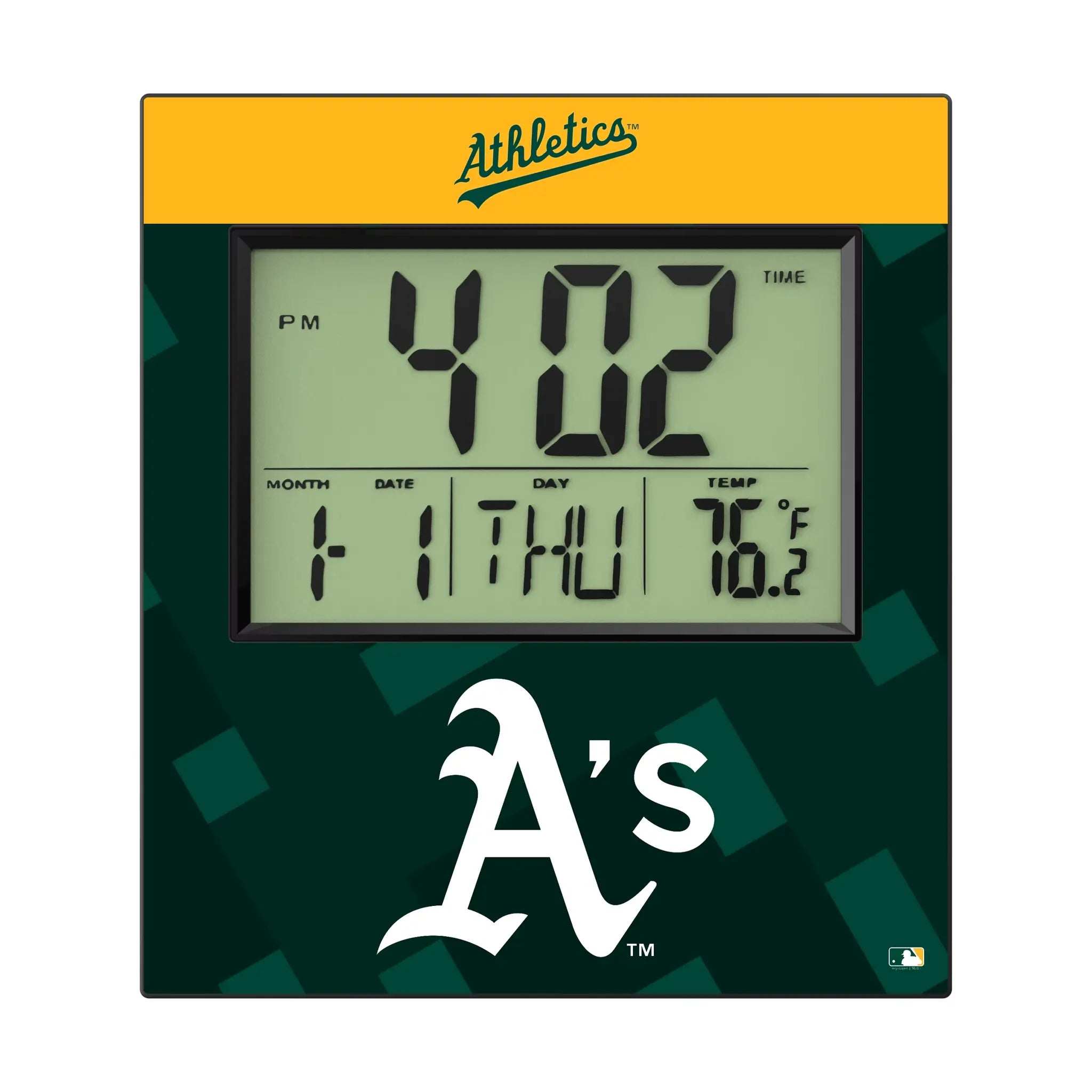 Oakland Athletics Wall Clocks