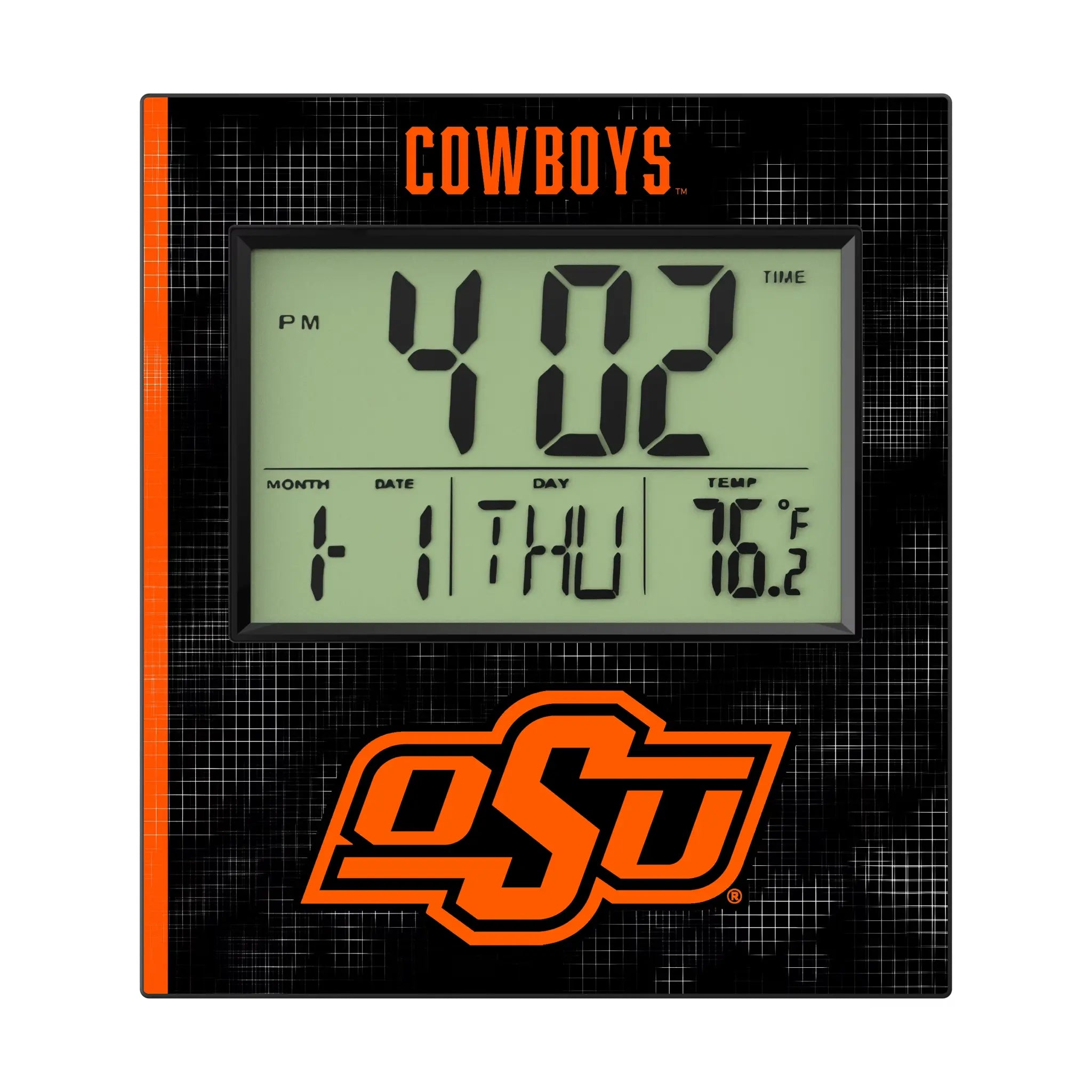 Oklahoma State Cowboys Wall Clocks