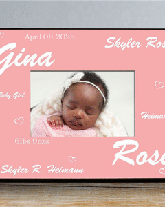 Collection image for: Personalized Baby Picture Frames