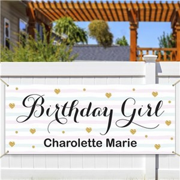 Personalized Birthday Banners