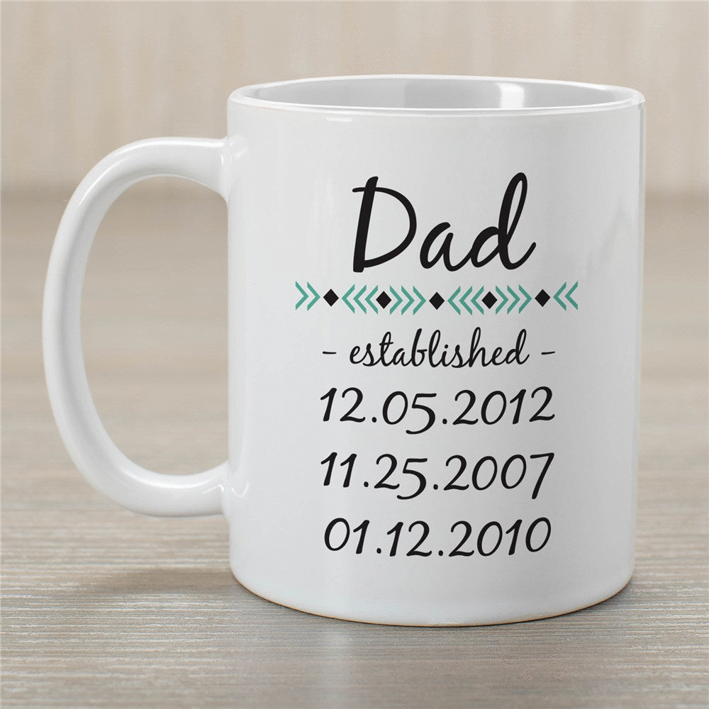 Personalized Dad Mugs