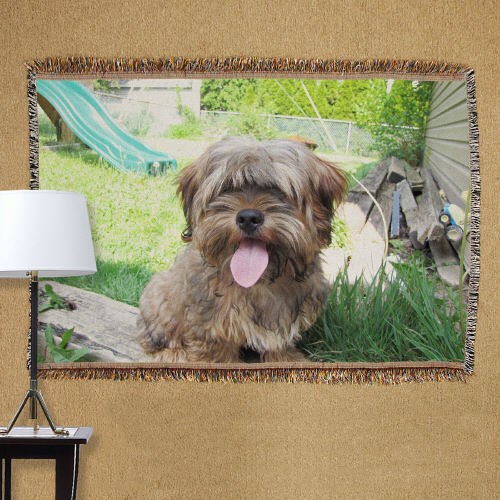 Personalized Dog Throws