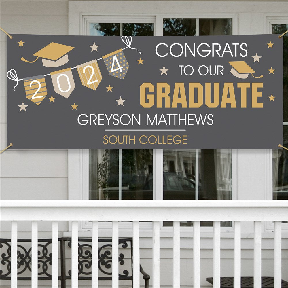 Personalized Graduation Banners