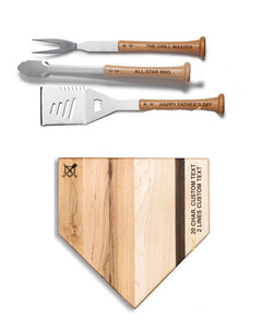 Collection image for: Personalized Baseball Themed Grill Tools