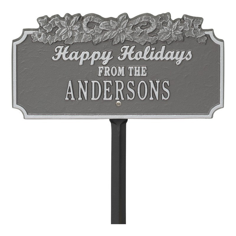 Personalized Holiday Lawn Plaques
