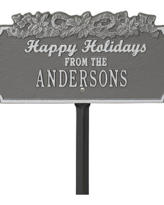 Collection image for: Personalized Holiday Lawn Plaques