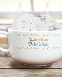 Collection image for: Personalized Kids Ice Cream Bowls
