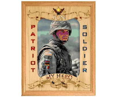 Personalized Military Frames