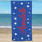 Personalized Patriotic Beach Towels