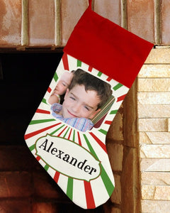 Collection image for: Personalized Photo Christmas Stockings