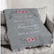 Personalized Romantic Throws