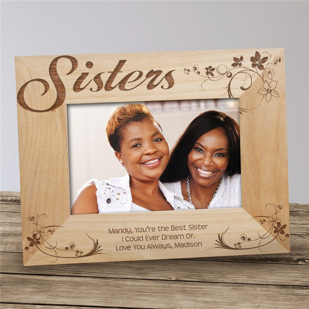Personalized Sisters Picture Frames