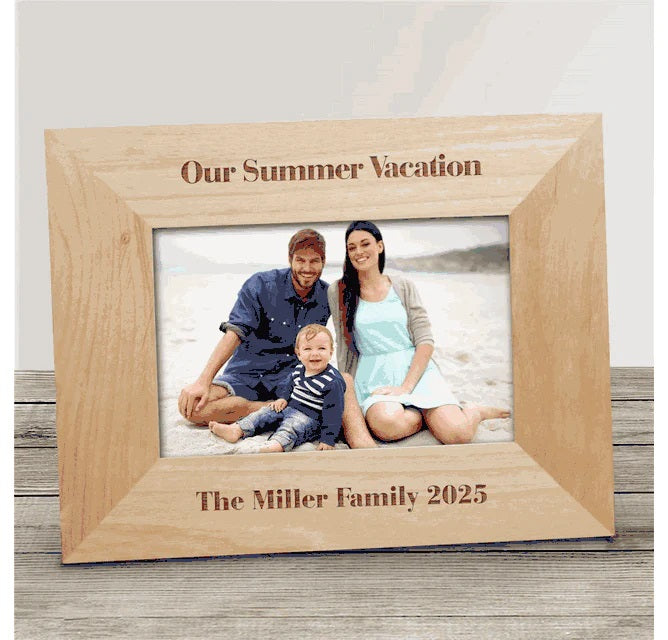 Pesonalized Vacation Picture Frames