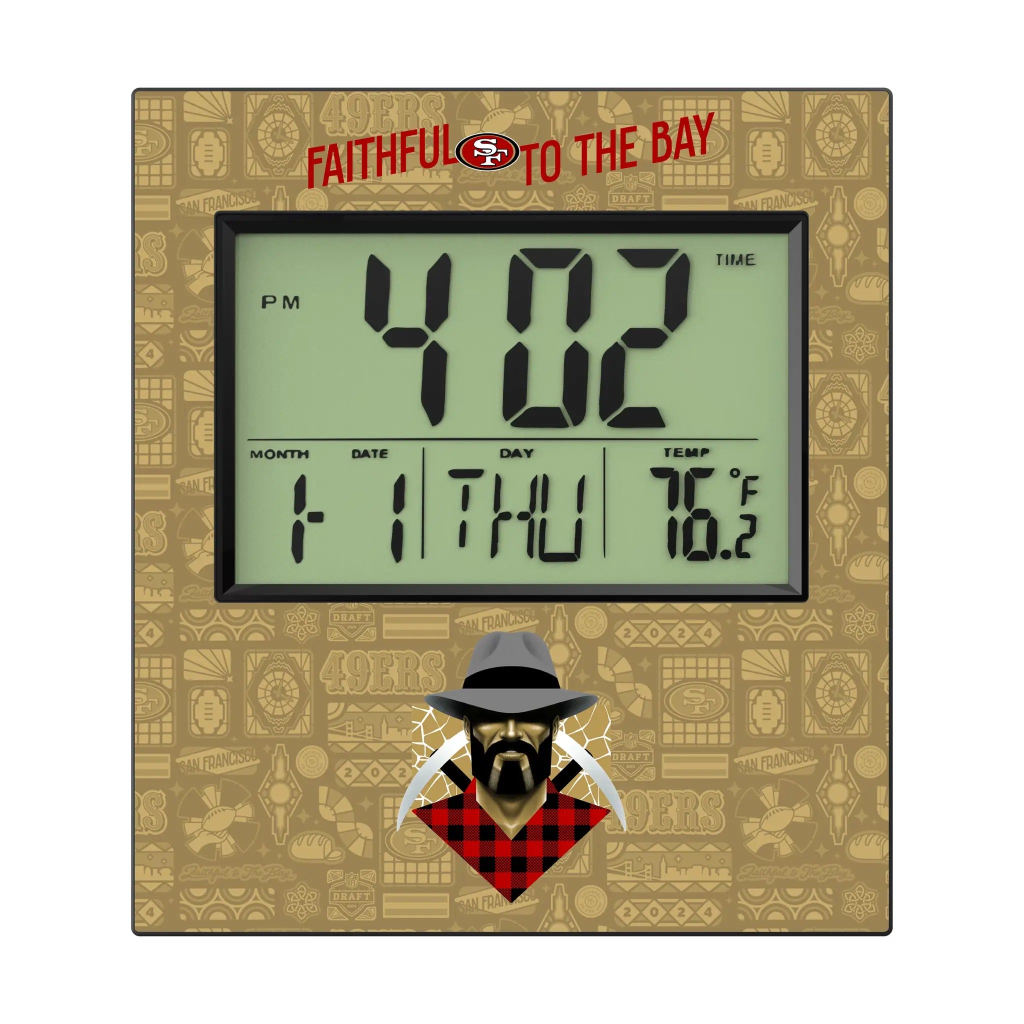 San Francisco 49ers Wall Clocks