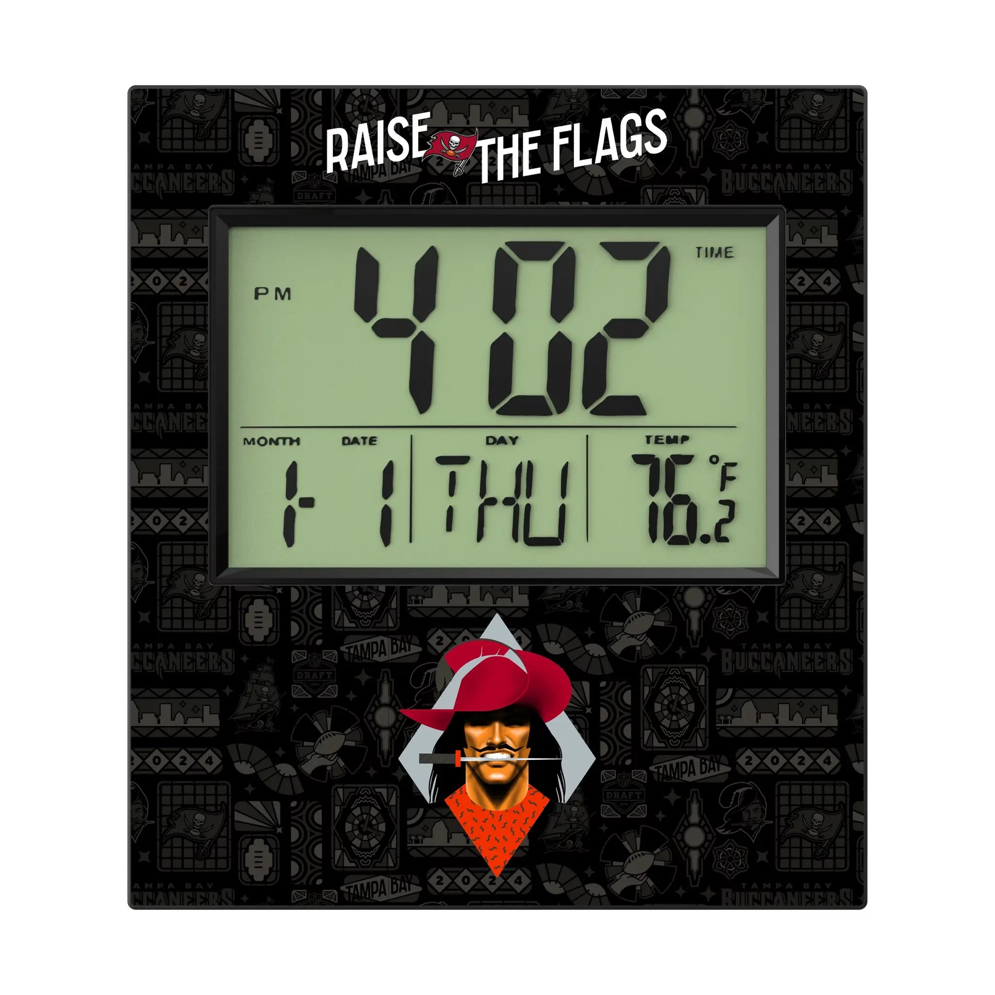 Tampa Bay Buccaneers Wall Clocks