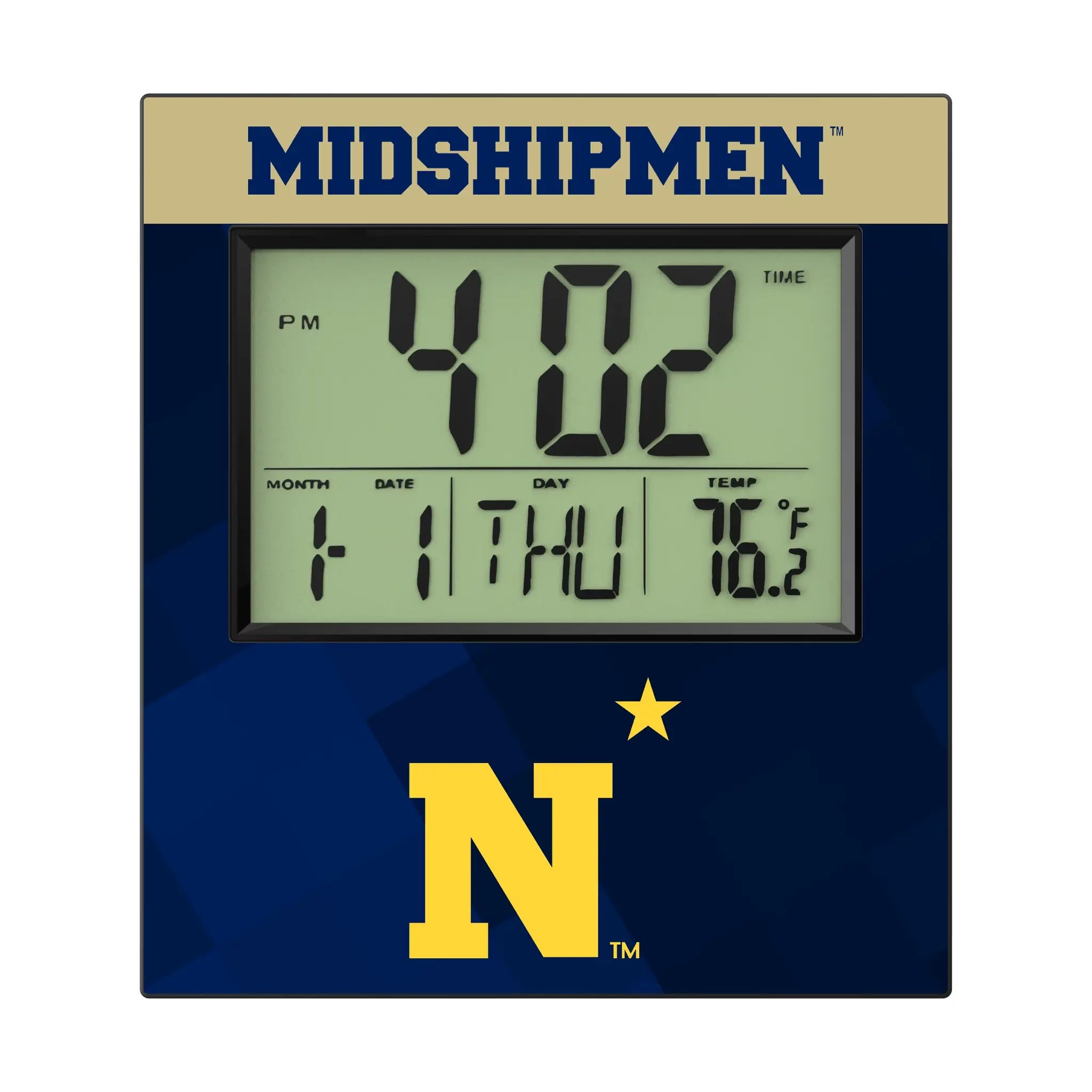 Naval Academy Midshipmen Wall Clocks