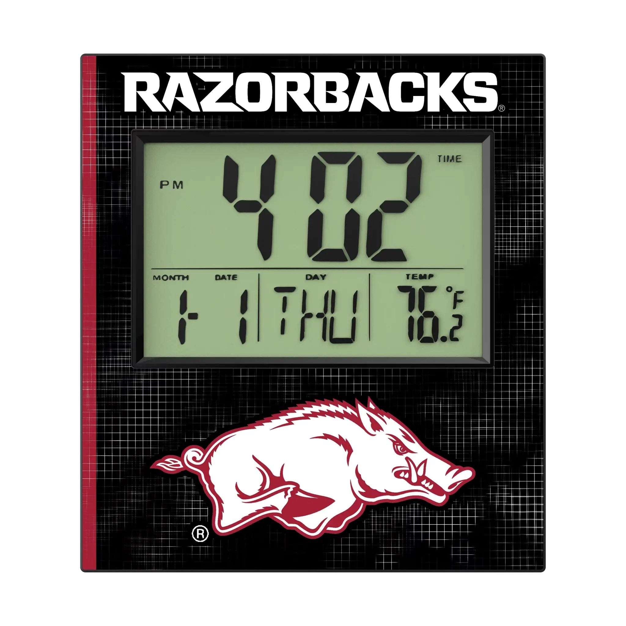 Arkansas Razorbacks Wall Clocks