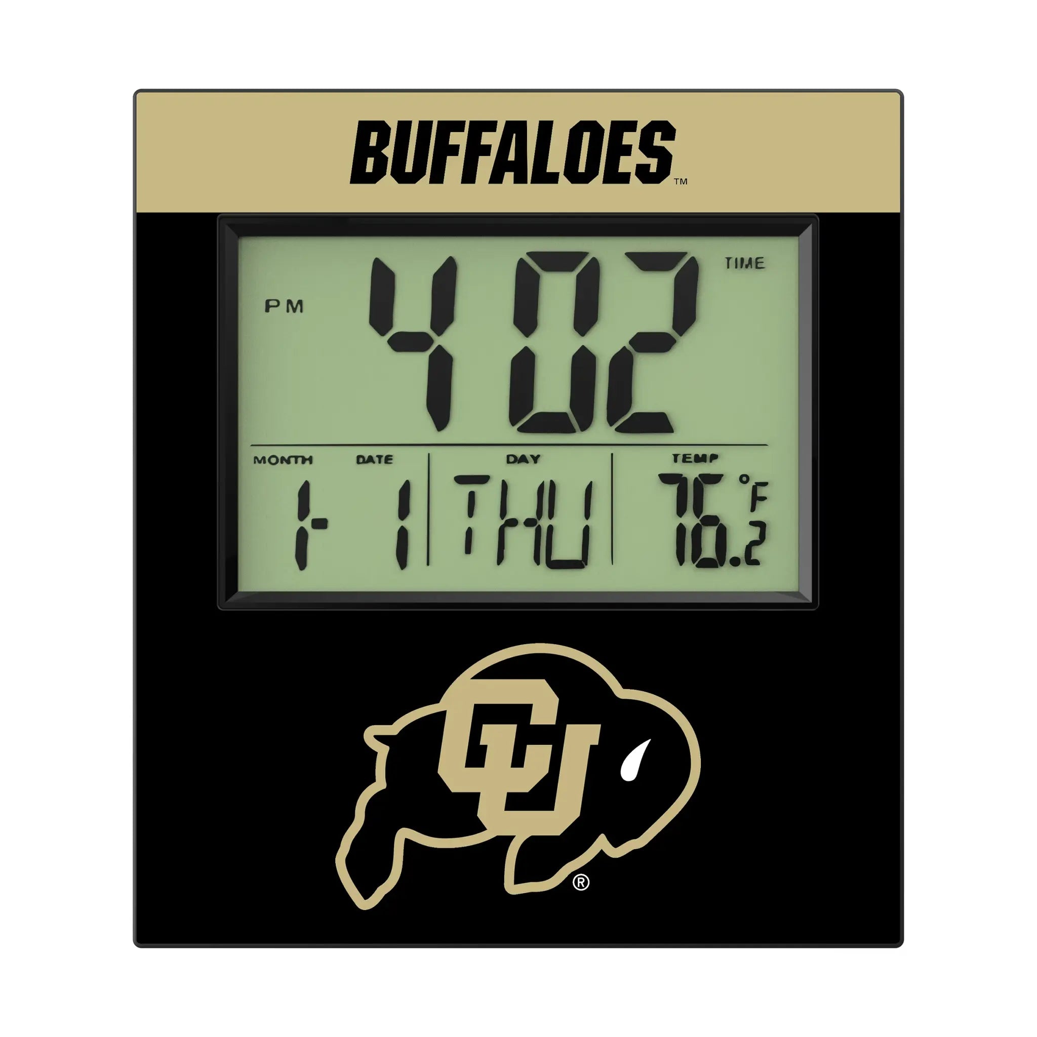 Colorado Buffaloes Wall Clocks