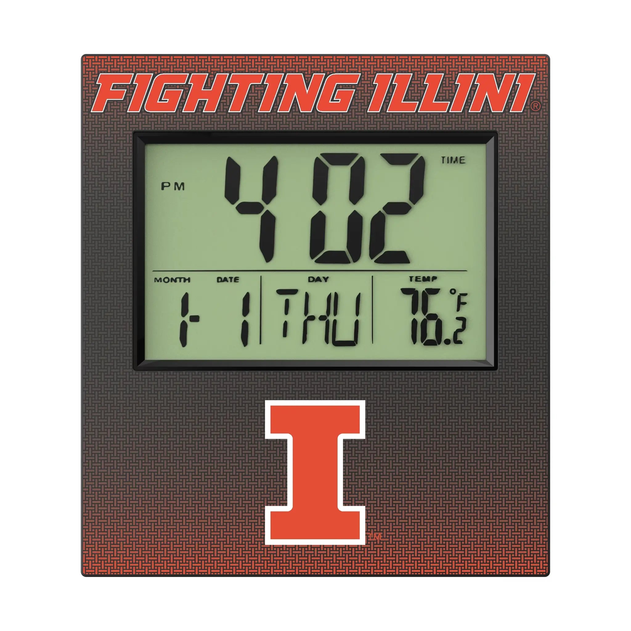 Illinois Fighting Illini Wall Clocks