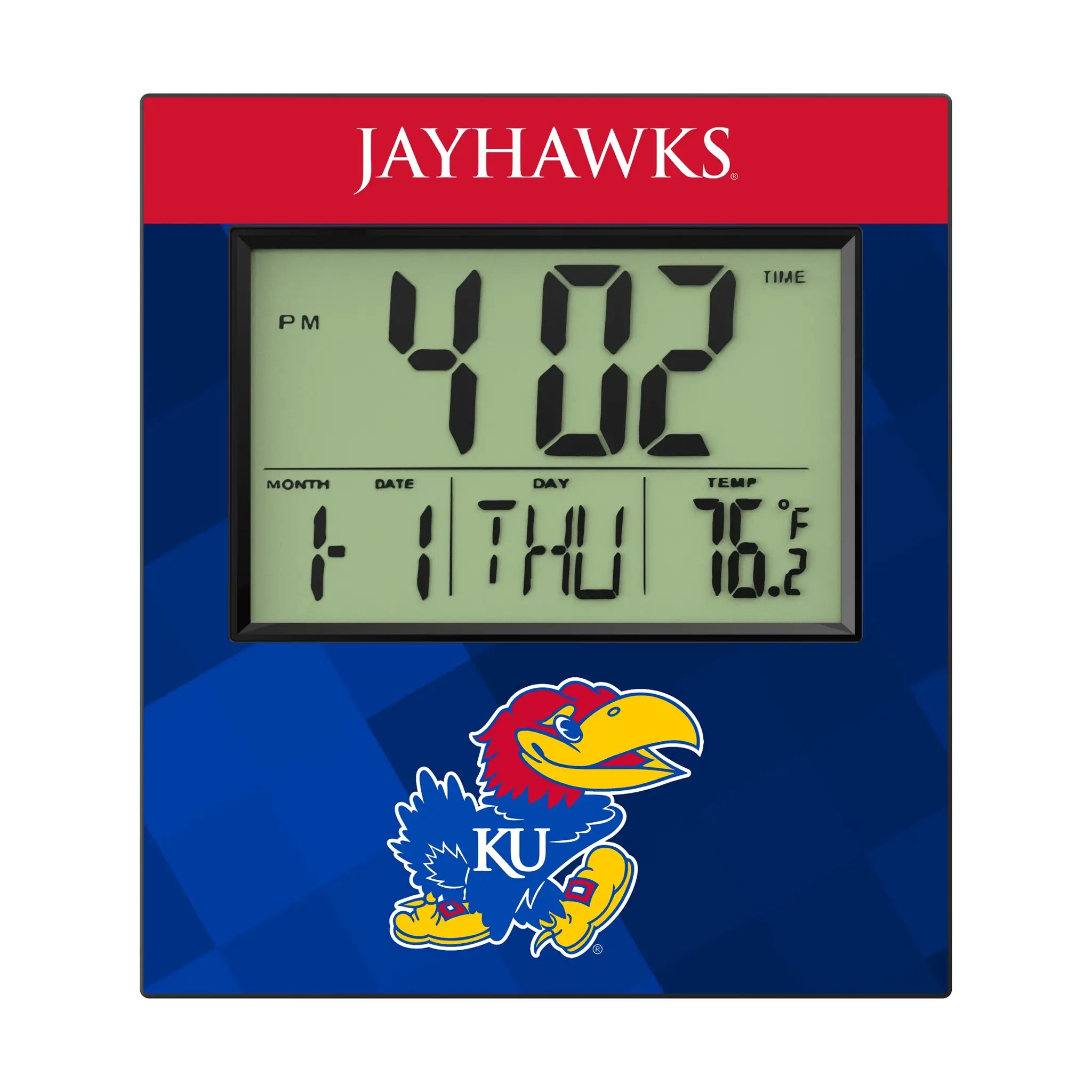 Kansas Jayhawks Wall Clocks