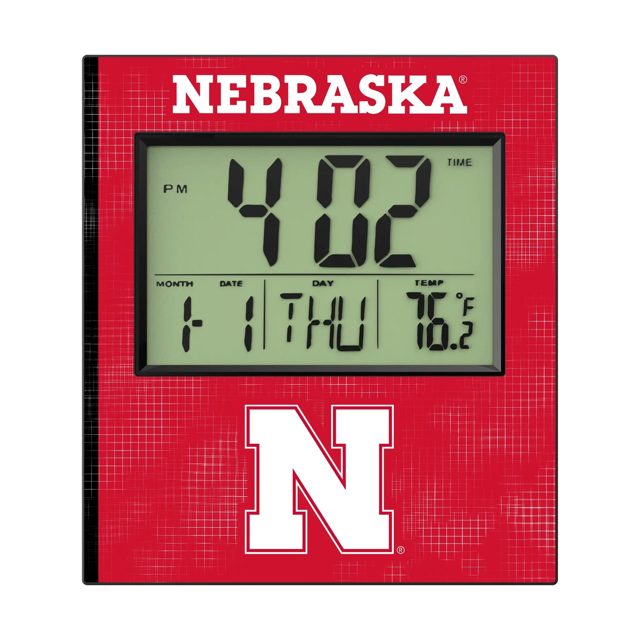 Nebraska Cornhuskers Wall Clocks