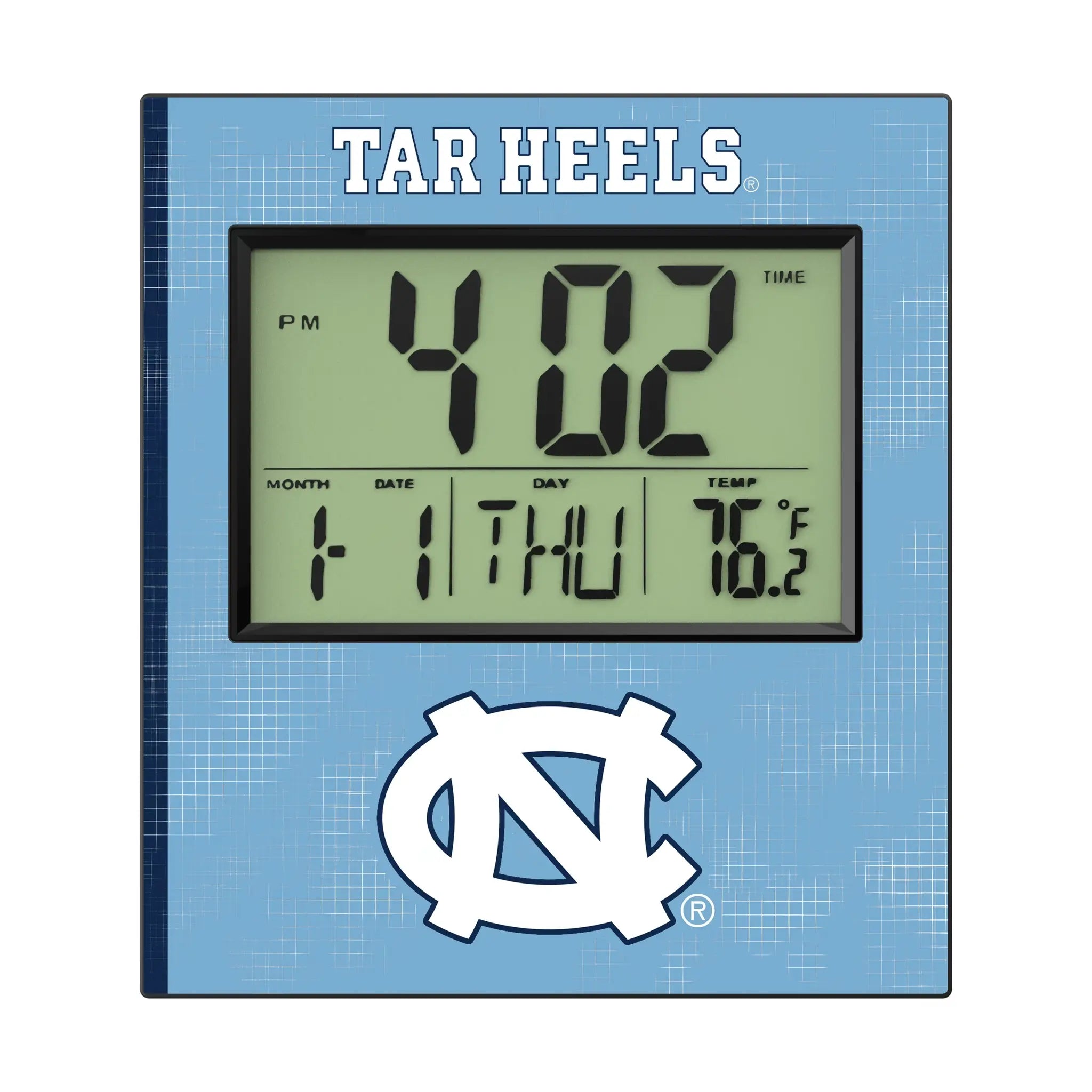 North Carolina Tar Heels Wall Clocks