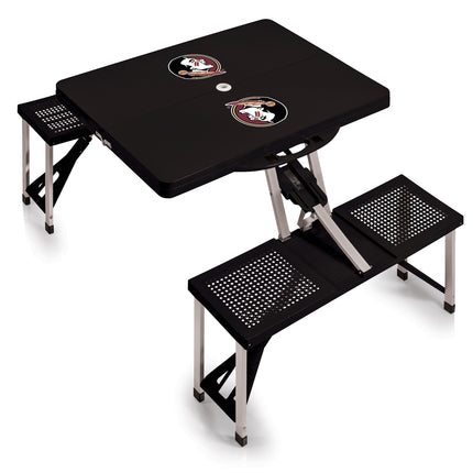 Florida State Seminoles Picnic Table Portable Folding Table with Seats
