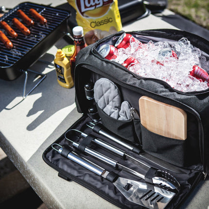 BBQ Kit Grill Set & Cooler