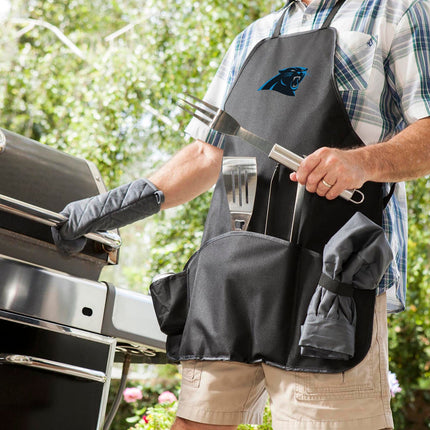 Carolina Panthers - BBQ Apron Tote Pro Grill Set
