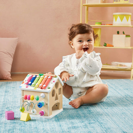 Tiny Land Cottage Activity Cube - Rainbow