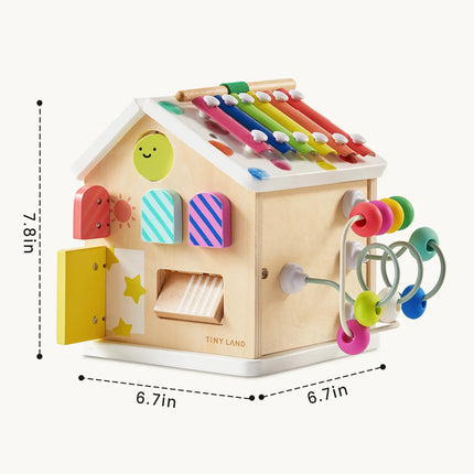 Tiny Land Cottage Activity Cube - Rainbow