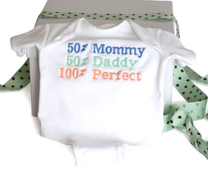 100% Perfect Baby Bodysuit
