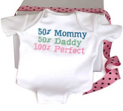 100% Perfect Baby Bodysuit
