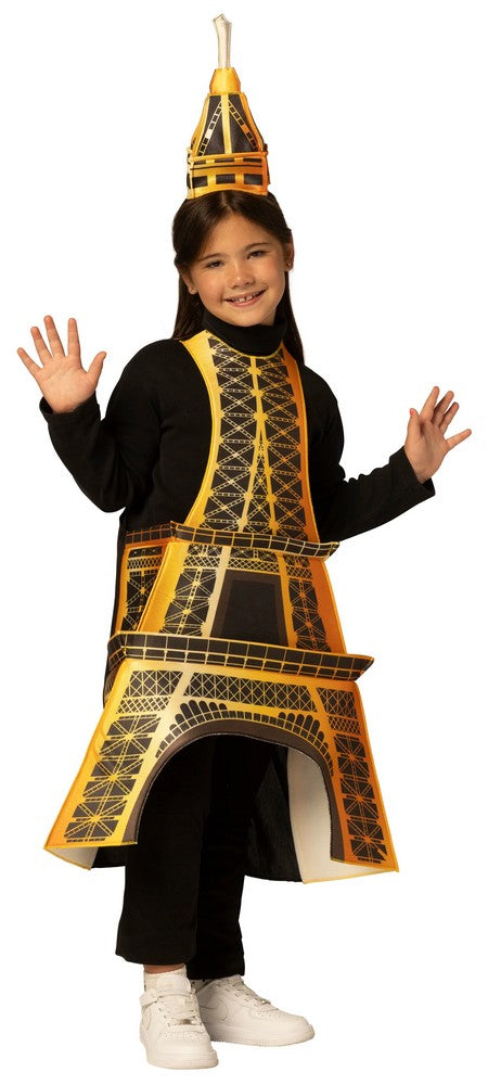 Kids Eiffel Tower-Shaped Tunic Costume