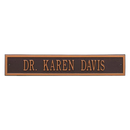 Personalized Arch Estate Address Plaque Extension