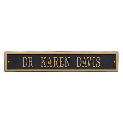 Personalized Arch Estate Address Plaque Extension