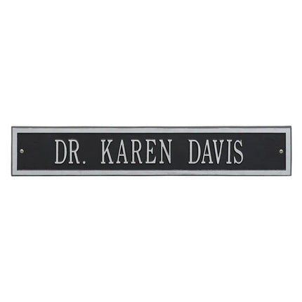Personalized Arch Estate Address Plaque Extension