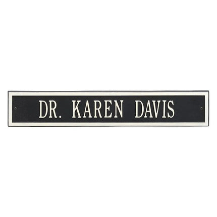 Personalized Arch Estate Address Plaque Extension